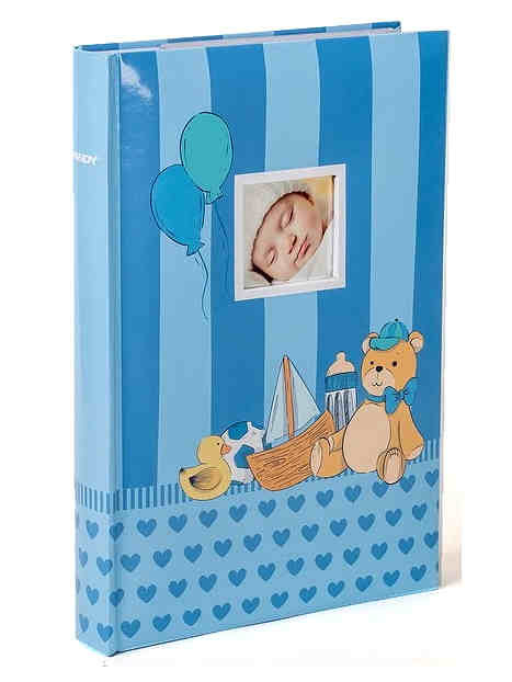 Livre Album photo pour bébé en tissus (prévu pour 10 photos 10X15)  personnalisable avec prénom format livre
